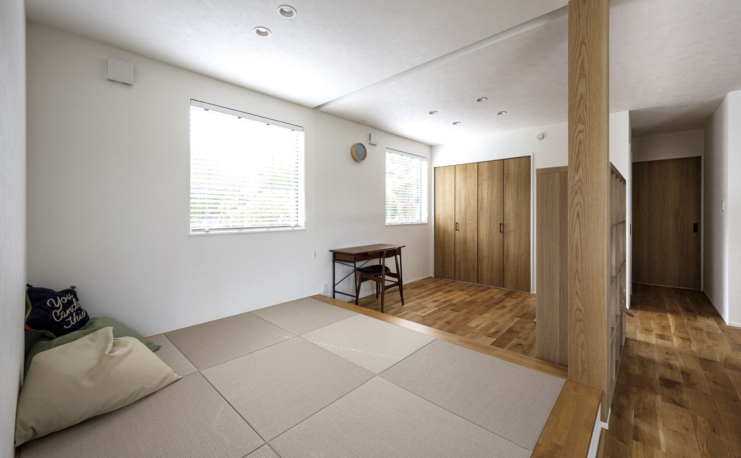 Lib Work 【1000万円台後半／平屋／小上がり和室】暮らしやすさを追求した間取り。光がたくさん入る平屋の家の建築実例画像5