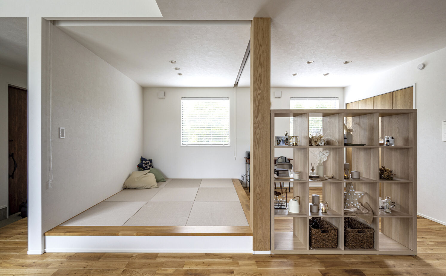 Lib Work 【1000万円台後半／平屋／小上がり和室】暮らしやすさを追求した間取り。光がたくさん入る平屋の家の建築実例画像6