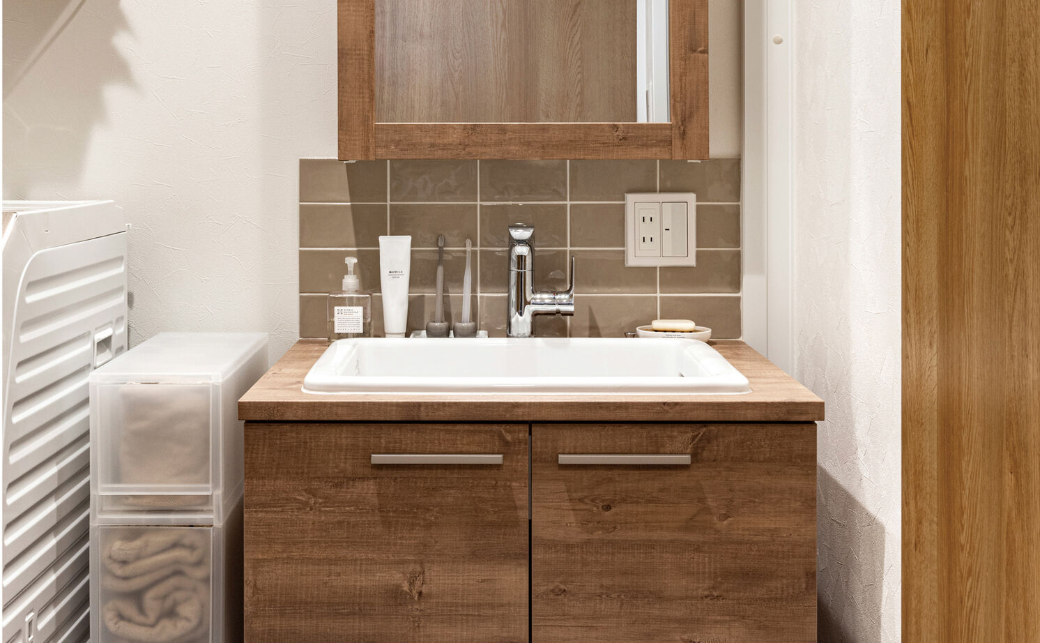 Lib Work 【1000万円台後半／平屋／小上がり和室】暮らしやすさを追求した間取り。光がたくさん入る平屋の家の建築実例画像13