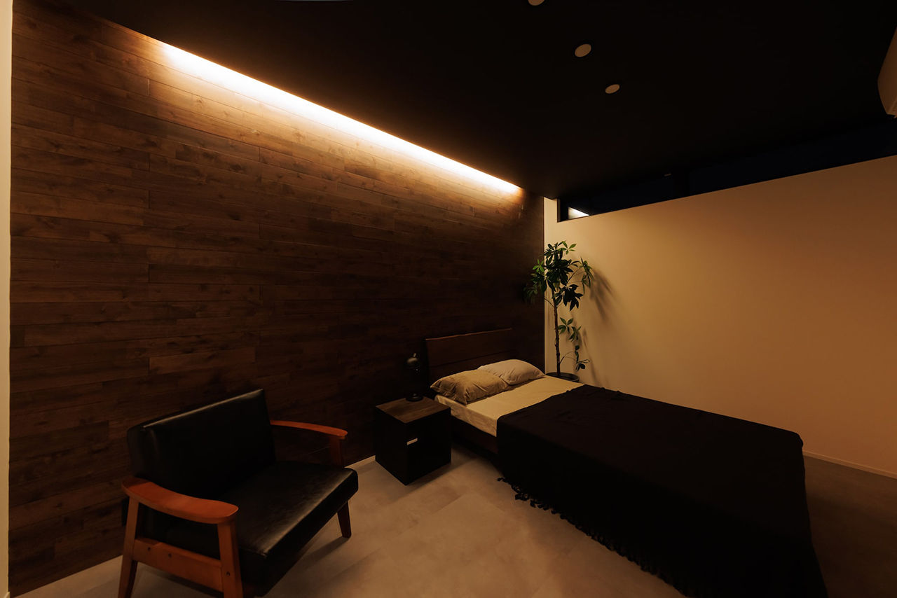 Kibaco 【ビルトインガレージ／中庭／39.3坪】完全プライベートな中庭でくつろげるホテルライクな家の建築実例画像10