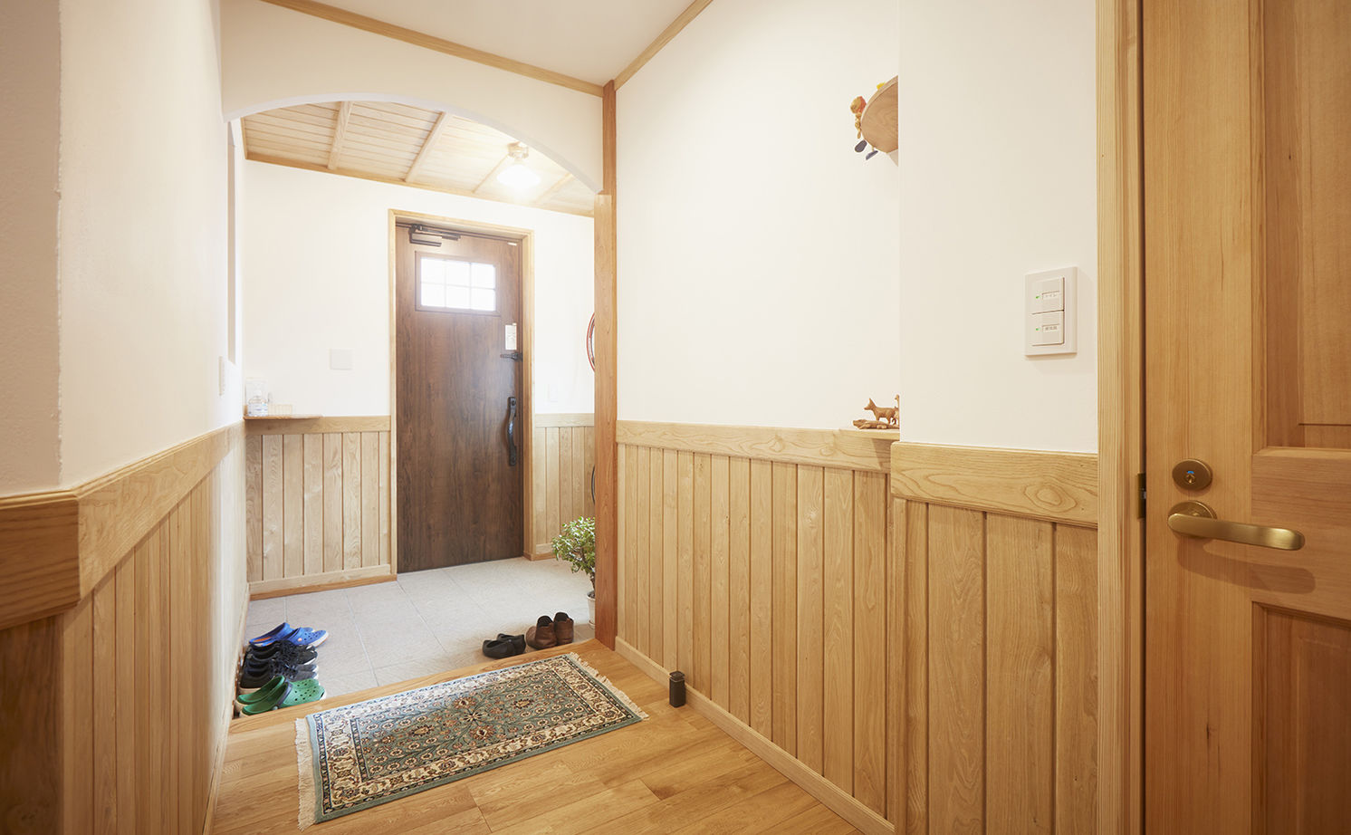 徳田工務店 【37.1坪/宮城県産材78.5％使用】ゆとりと開放感、遊び心も散りばめた「ヴィンテージ」テイストの家の建築実例画像3