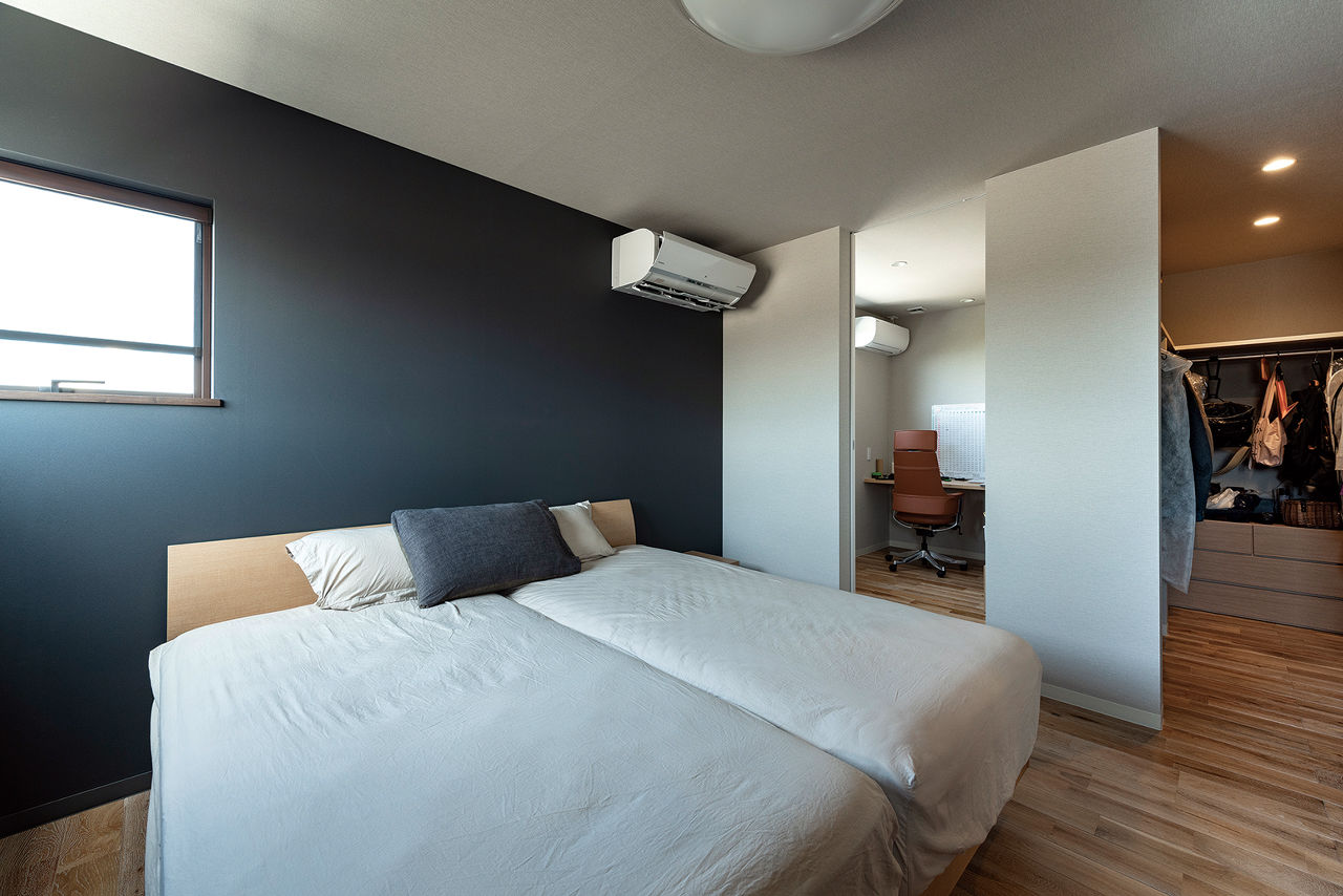 SAI建築社 【3000～3499万円/夫婦+子供3人/55坪】憧れのインナーガレージを実現。リゾート感あふれる上質な空間の建築実例画像7