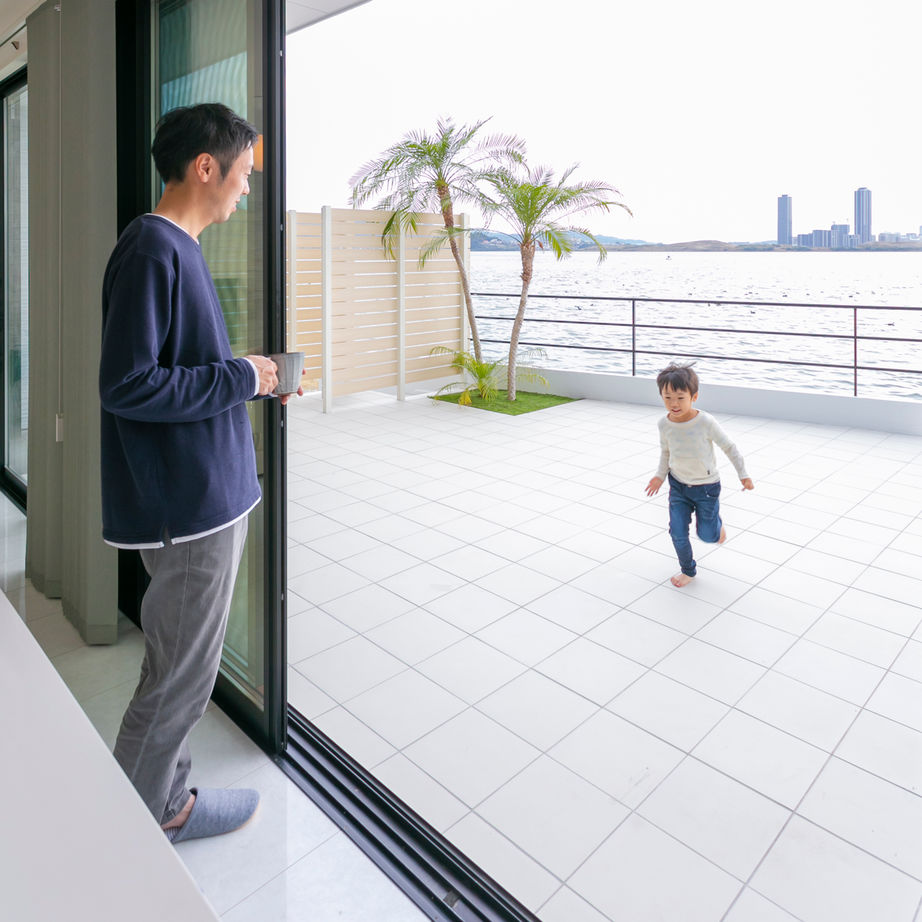 SAI建築社 【完全分離型二世帯住宅】我が家がまるでリゾートホテル！眺望を2倍楽しめる家の建築実例画像4