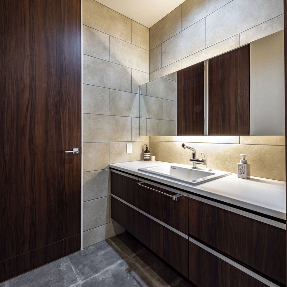 SAI建築社 居心地の良い大空間リビングの平屋の建築実例画像7