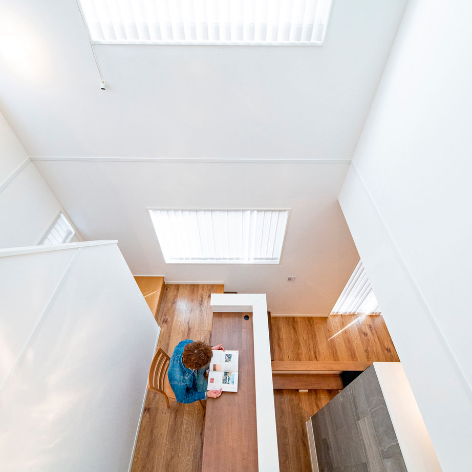 ネクストイノベーション 【2000万円台/インナーガレージ/スキップフロア/間取り図あり】“モダン”と“かわ いい”をＭＩＸした家の建築実例画像6