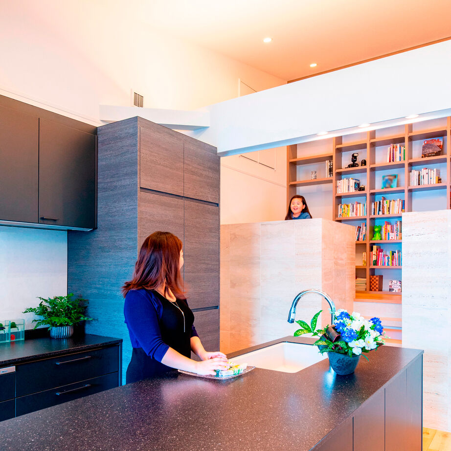 ネクストイノベーション 【全館空調/ダウンリビング/50坪台/間取り掲載中】どの部屋も春の心地よさ。ナチュラル×グレーの家の建築実例画像3