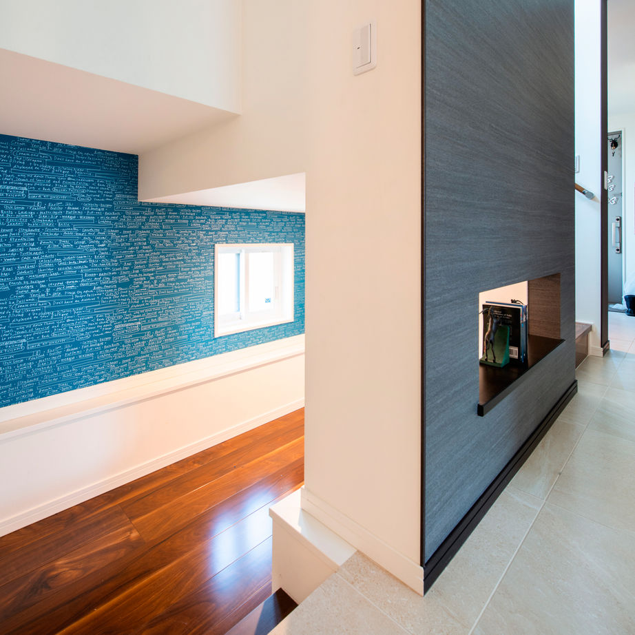 ネクストイノベーション 【スキップフロア/オシャレ/長期優良住宅/40坪台】細長い家の上手な間取り。断熱性の高さを実感の建築実例画像5