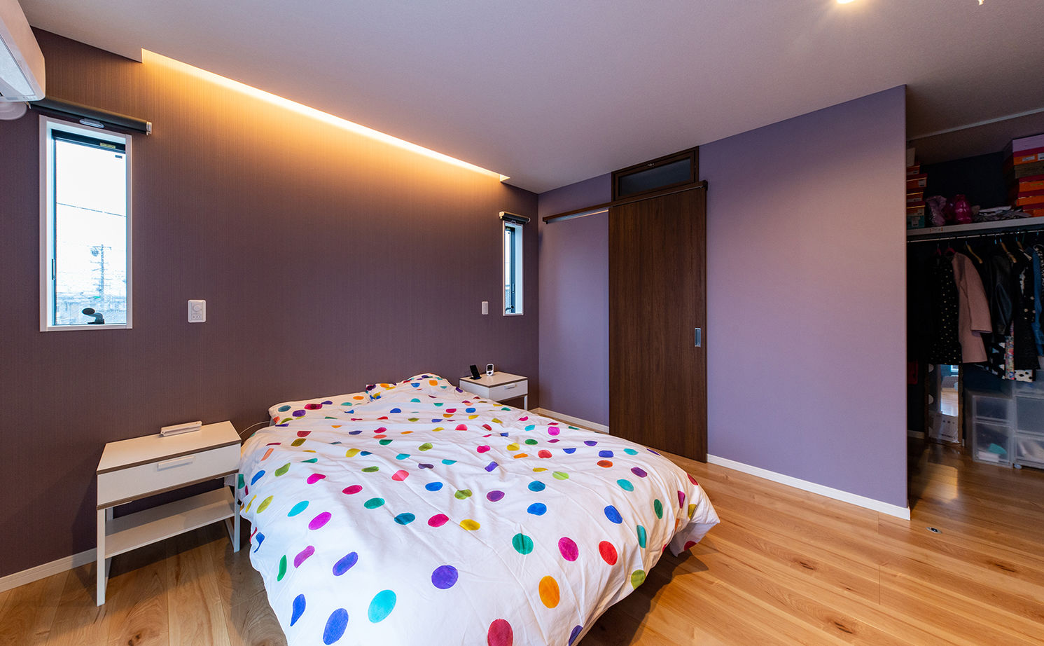 ネクストイノベーション 【愛知県/2000万円台/フレンチテイスト/40坪台】ヘリンボーンや黒枠窓、色使いもオシャレ なモダンハウスの建築実例画像16