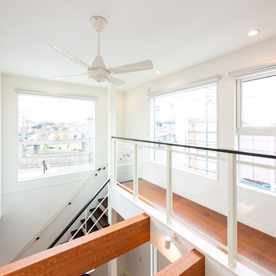 ネクストイノベーション 【2000万円台/40坪台/ダウンリビング/細長い家の上手な間取り】屋上で 青空を独占！吹抜けで開放感抜群の家の建築実例画像6