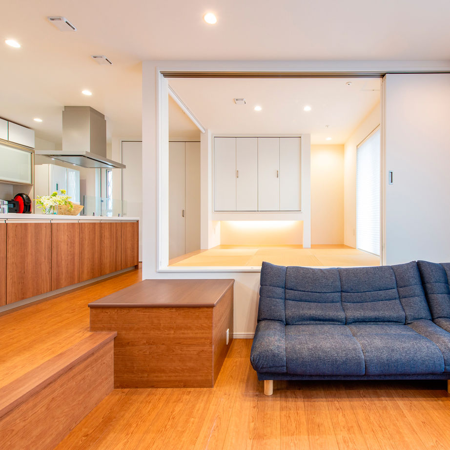 ネクストイノベーション 【2000万円台/50坪台/二世帯/小屋裏収納/スキップフロア/間取り図あり】開 放感がいっぱい！収納上手な家の建築実例画像4