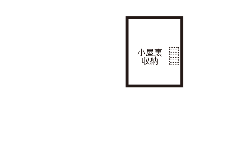 ネクストイノベーション 【2000万円台/平屋/アメリカンスタイル/20坪台/間取り図あり】海がよく似合う、 心地よい大屋根の住まいの間取り図（3LDK）ロフト