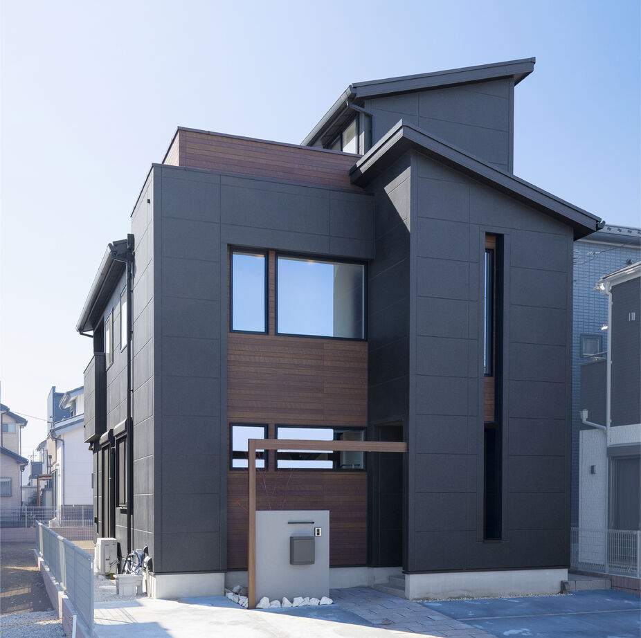 ネクストイノベーション 【2000万円台/30坪台/間取り掲載中/屋上】カフェスタイルの寛ぎ空間に、憧れのホームオフィスをの建築実例画像