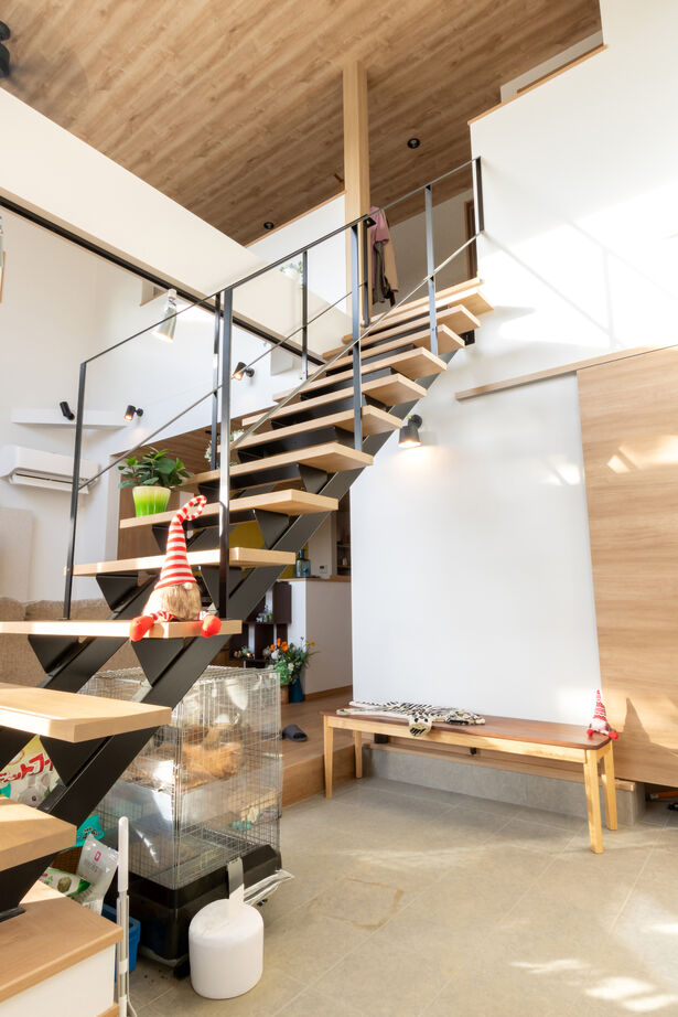 ネクストイノベーション 【2000万円台/20坪台】広い土間スペースと大きな吹抜けが心地よい、夫婦2人の理想の1LDKの建築実例画像3