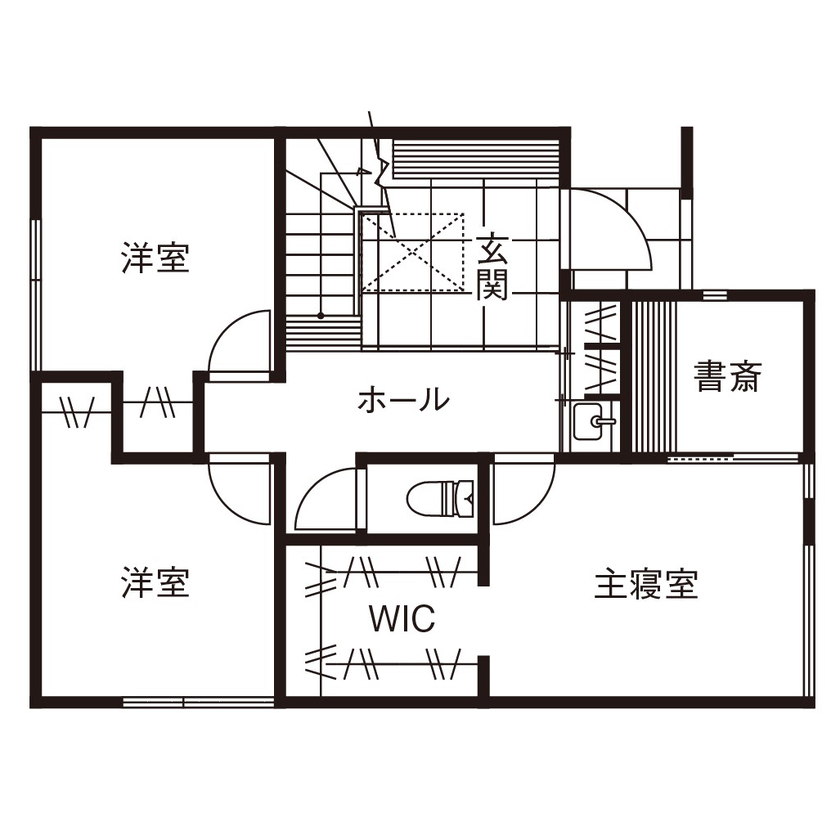 ネクストイノベーション 【3000万円台/30坪台】スタイリッシュなスクエアデザイン。2階LDKで自分らしく過ごすの間取り図（4LDK）1階