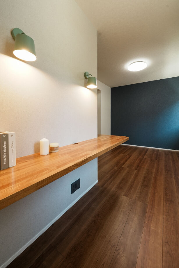 木ごころホーム　中西木材住宅事業部 【2700万円台/31.27坪/越前市】木の温もりあふれる杉の勾配天井と収納・動線が調和する平屋風住宅の建築実例画像9