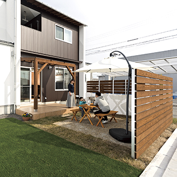 無垢Story 【造作家具×無垢材｜岐阜県安八町】アウトドア派にピッタリ！カフェ風のサーファーズハウスの建築実例画像4