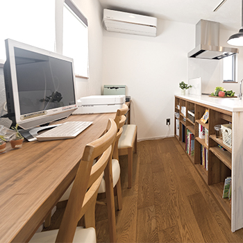 無垢Story 【造作家具×無垢材｜岐阜県安八町】アウトドア派にピッタリ！カフェ風のサーファーズハウスの建築実例画像7