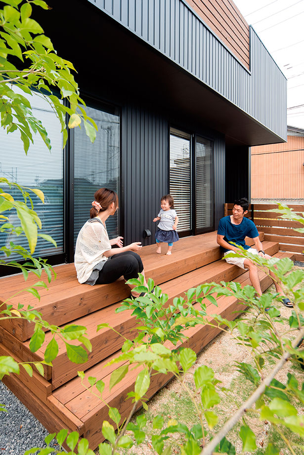 無垢Story 【2000万円台/カリフォルニア/40坪台/間取図有】潮風にさらされた風合いも造作。アウトドアスタイルのお家の建築実例画像3