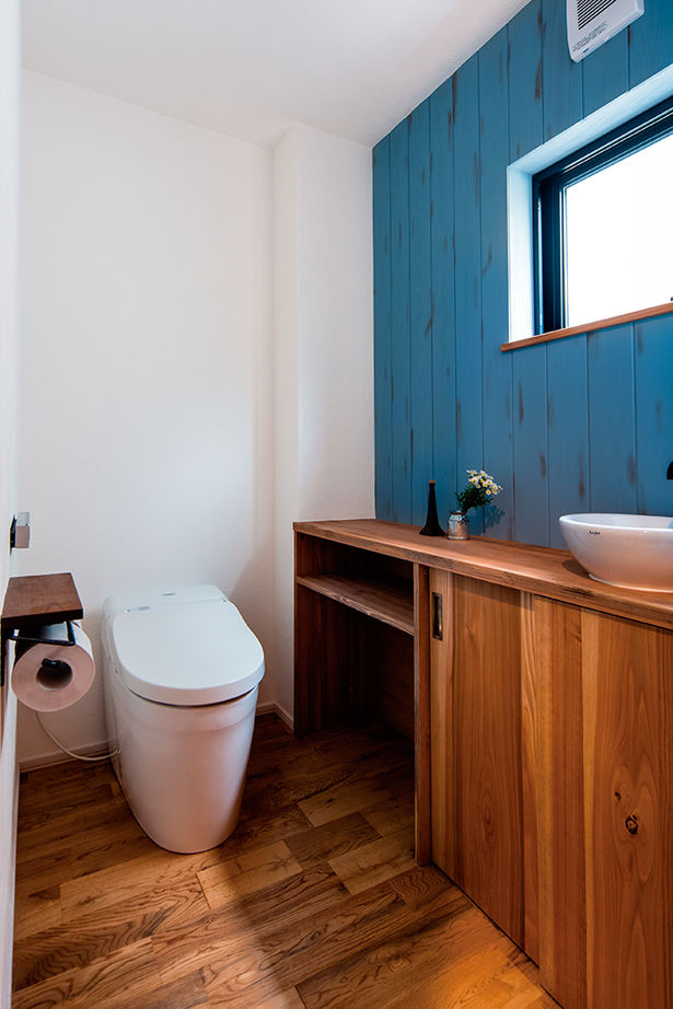 無垢Story 【2000万円台/カリフォルニア/40坪台/間取図有】潮風にさらされた風合いも造作。アウトドアスタイルのお家の建築実例画像16