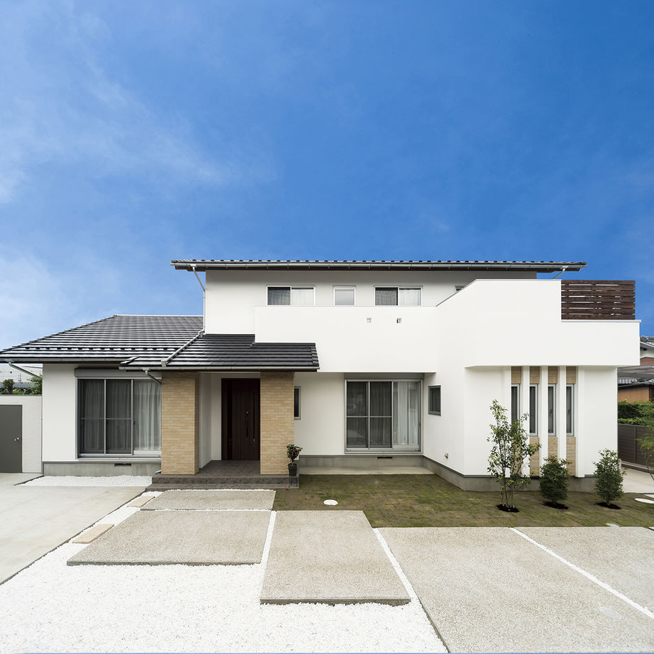 無垢Story 【二世帯住宅】厳選した自然素材と職人の造作家具に癒されるカフェにいる居心地の家｜間取り図有の建築実例画像10