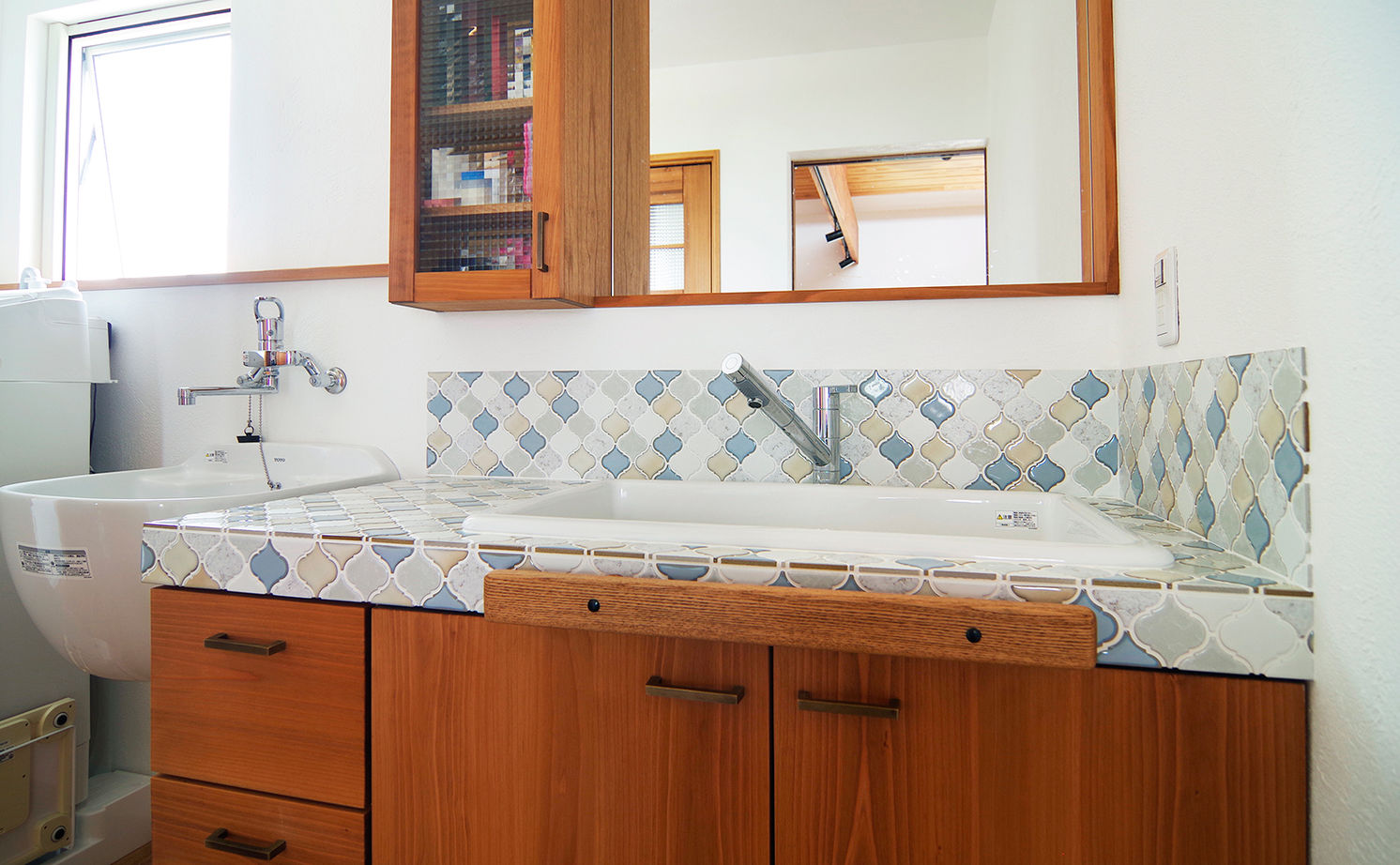 無垢Story 【岐阜県/2000万円台/平屋/30坪台/間取図有】吹抜けのような大空間リビングが特徴的な、カフェ風の家の建築実例画像11