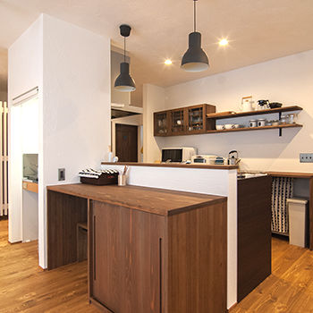 無垢Story 【岐阜県/1000万円台/ローコスト/小さな平屋/30坪台/間取図有】車イスOKのバリアフリーカリフォルニア住宅の建築実例画像7