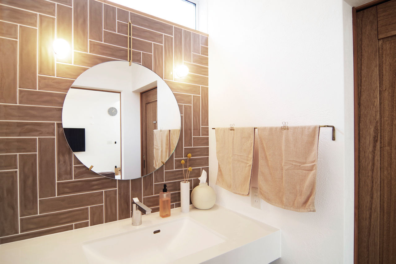 無垢Story 【岐阜県/2000万円台/30坪台/全館空調/間取図有】２つの吹抜で開放的に。土間のある小さな2階建ての建築実例画像7