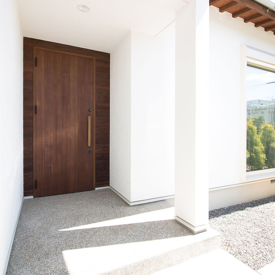 無垢Story 【平屋×無垢材×造作キッチン】光をたくさん取り込んだ、木と緑のコーディネートでカフェ気分｜間取り図有の建築実例画像9