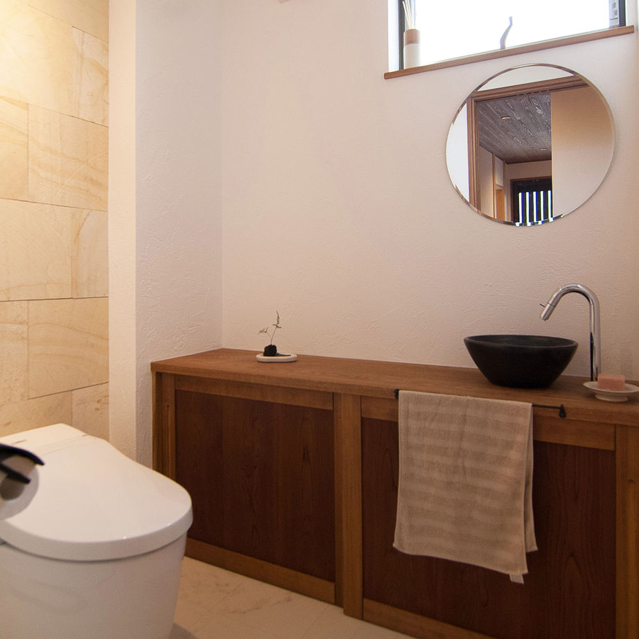 無垢Story 【和モダン×二世帯】落ち着いた和の風情と薪ストーブのぬくもりに癒される、カフェみたいな家｜間取り図有の建築実例画像9