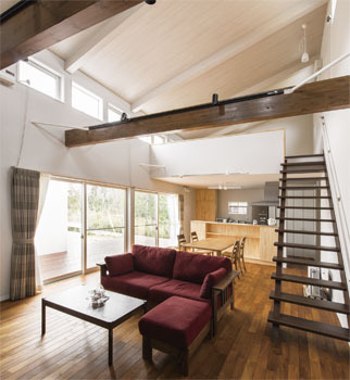 川野工務店 【平屋】空間も人もつながりを大切に　建築士夫妻とカタチにした中庭のある平屋の建築実例画像5