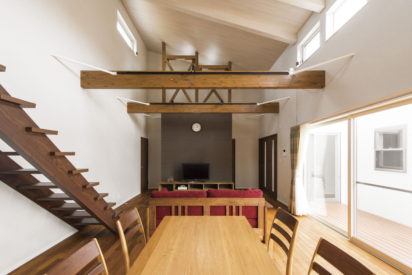 川野工務店 【平屋】空間も人もつながりを大切に　建築士夫妻とカタチにした中庭のある平屋の建築実例画像8