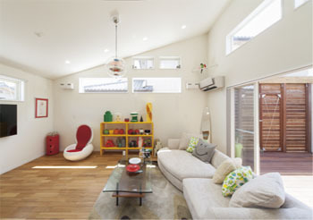 川野工務店 自由なライフスタイルを遊ぶ　建築士夫妻と創った光の空間の建築実例画像5