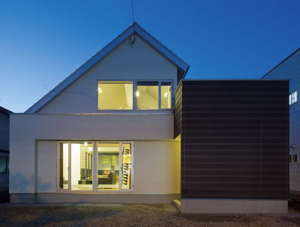 アーキテックプランニング 【2000～2500万円/２階建て/吹き抜け/土間】ダイナミックに吹抜けを配し斬新な生活提案も光るの建築実例画像1