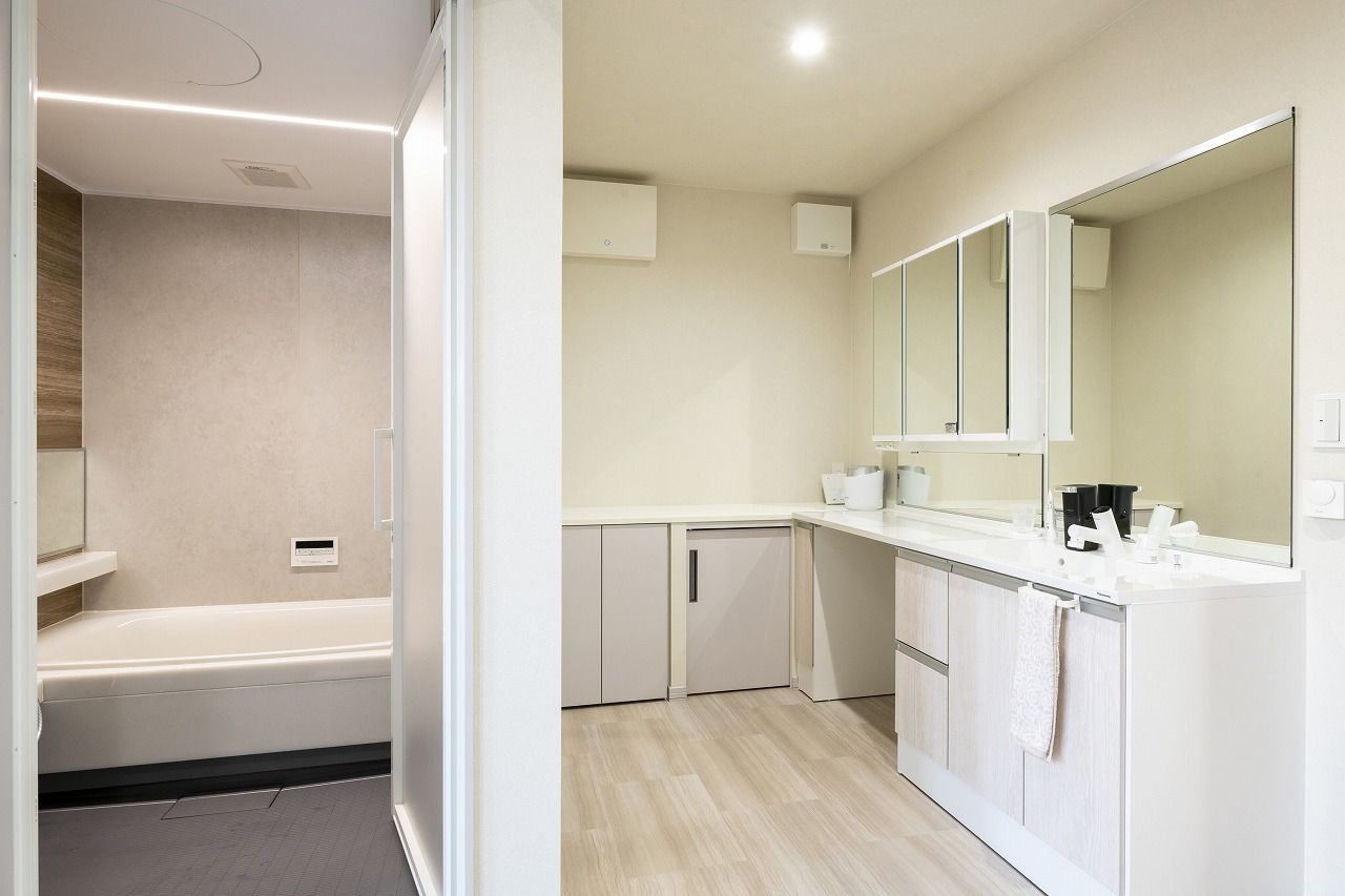 アーキテックプランニング 【平屋/3500～4000万円/間取り図】天井高4.6ｍの開放的な空間、ピアノの音色が響くリュクスな平屋の住まいの建築実例画像7