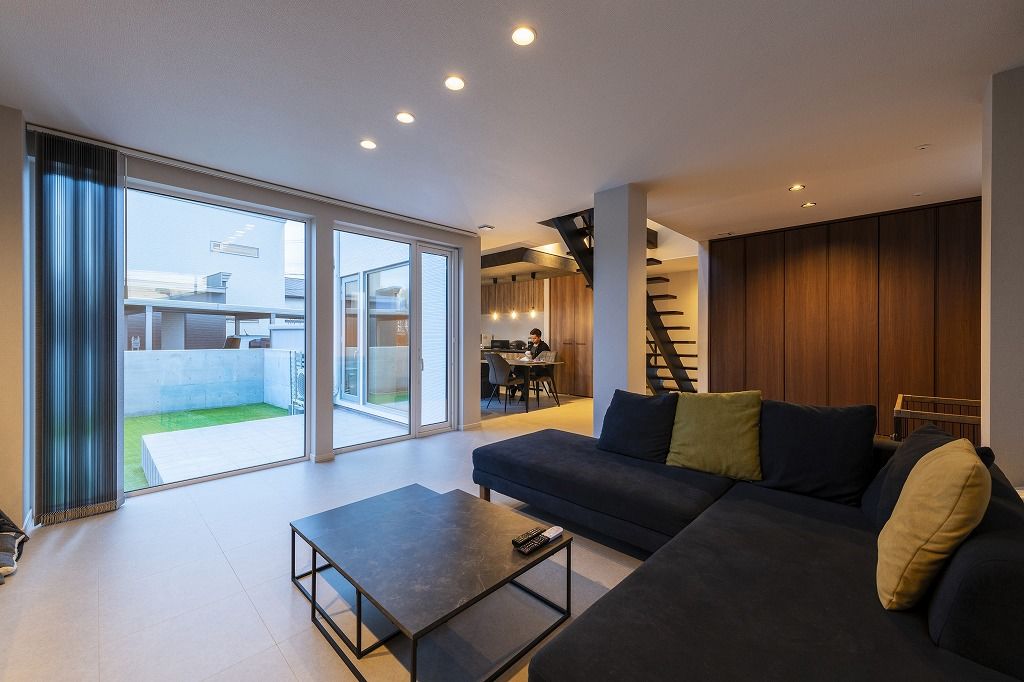 アーキテックプランニング 【2500～3000万円/４LDK間取り図有/2階建て】カフェやホテルの様な上質な空間、リュクスに暮らす夫婦の建築実例画像4