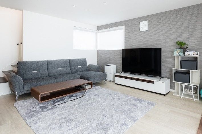 アーキテックプランニング 【2500～3000万円/間取り図有/2階建て】事務所スペースも実現した広々LDK23帖のシンプルモダンなマイホームの建築実例画像3