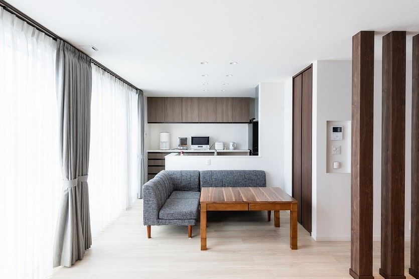 アーキテックプランニング 【2500～3000万円/間取り図有/2階建て】事務所スペースも実現した広々LDK23帖のシンプルモダンなマイホームの建築実例画像5