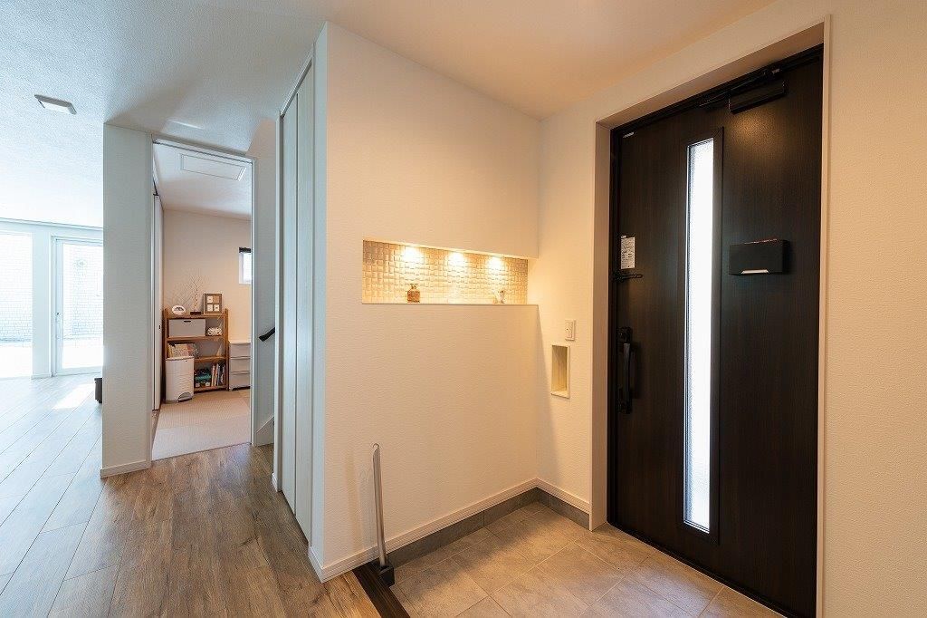 アーキテックプランニング 【2000～2500万円/４LDK間取り図有/ゲストルーム】オープンキッチンを中心にした家族の絆深まる暖かく、温かい家の建築実例画像9