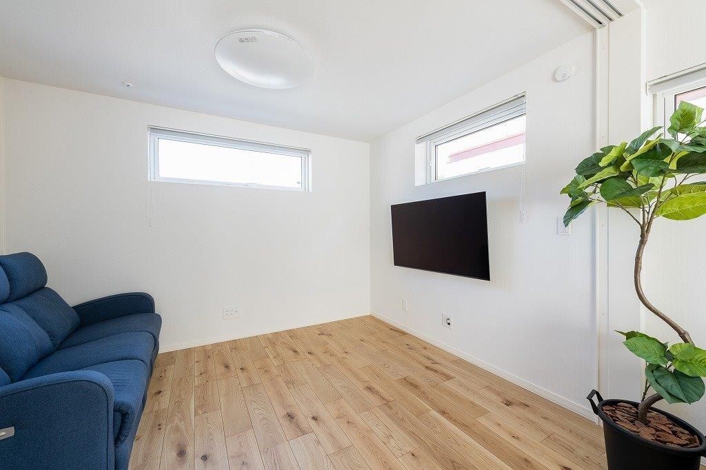 アーキテックプランニング 【平屋/1500～2000万円/２LDK間取り図有】好きな色やモノに囲まれた、終の棲家の平屋の住まいの建築実例画像5