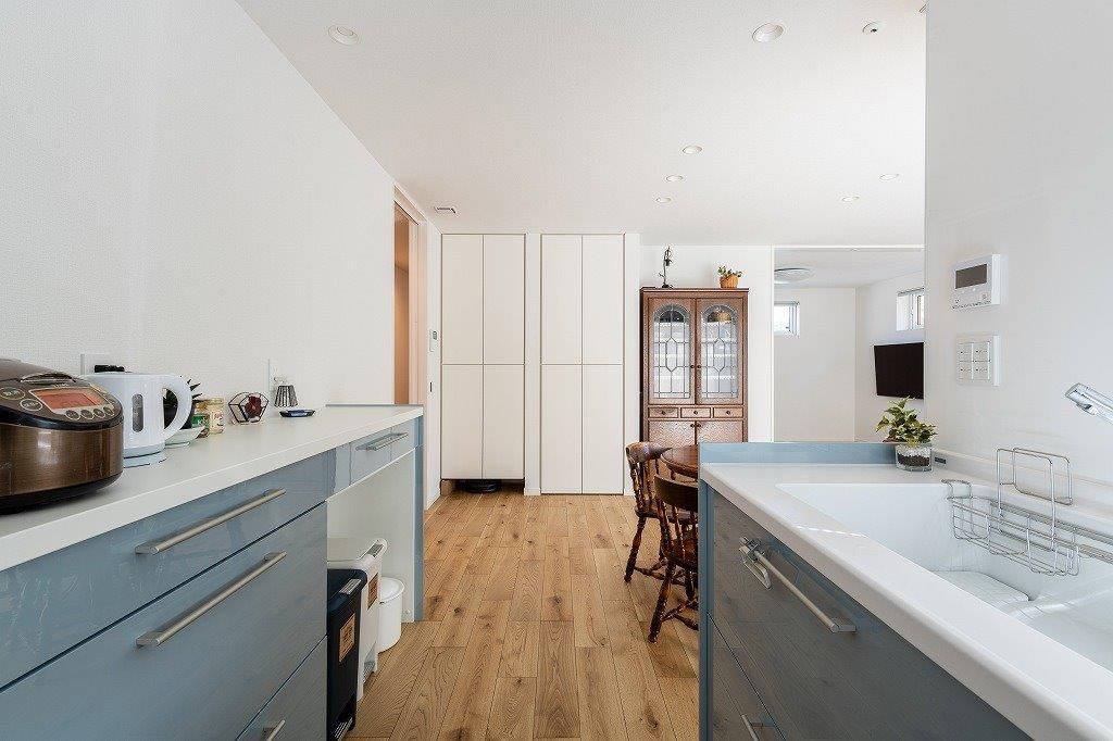 アーキテックプランニング 【平屋/1500～2000万円/２LDK間取り図有】好きな色やモノに囲まれた、終の棲家の平屋の住まいの建築実例画像6