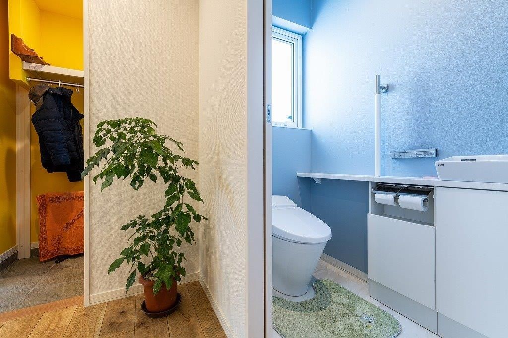 アーキテックプランニング 【平屋/1500～2000万円/２LDK間取り図有】好きな色やモノに囲まれた、終の棲家の平屋の住まいの建築実例画像9