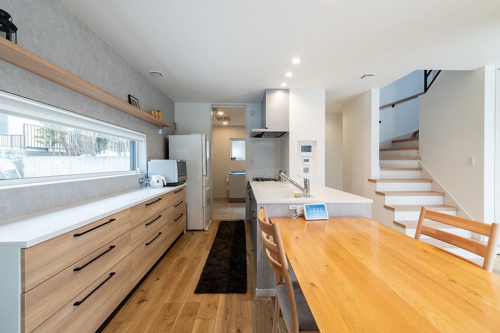 アーキテックプランニング 【2000万円台/間取り図有/２階建て】自然と調和する、窓からの景色を存分の楽しめる後ろ盾は高気密高断熱住宅の建築実例画像5