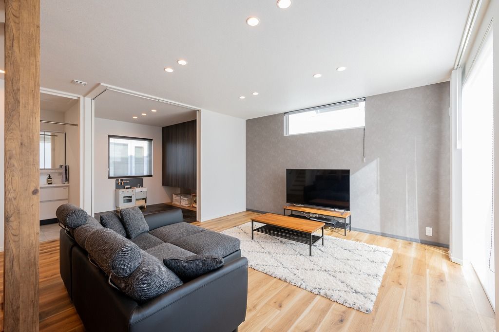 アーキテックプランニング [2000万円台/４LDK間取り図有/２階建て]20代のご夫婦が仲良く暮らすナチュラルテイストの木目が美しい住まいの建築実例画像3