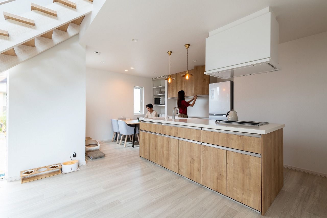 アーキテックプランニング 【2500～3000万円/間取り図有】キャットウォークなど愛猫も喜ぶスケルトン階段や吹抜けの開放感溢れる注文住宅の建築実例画像3