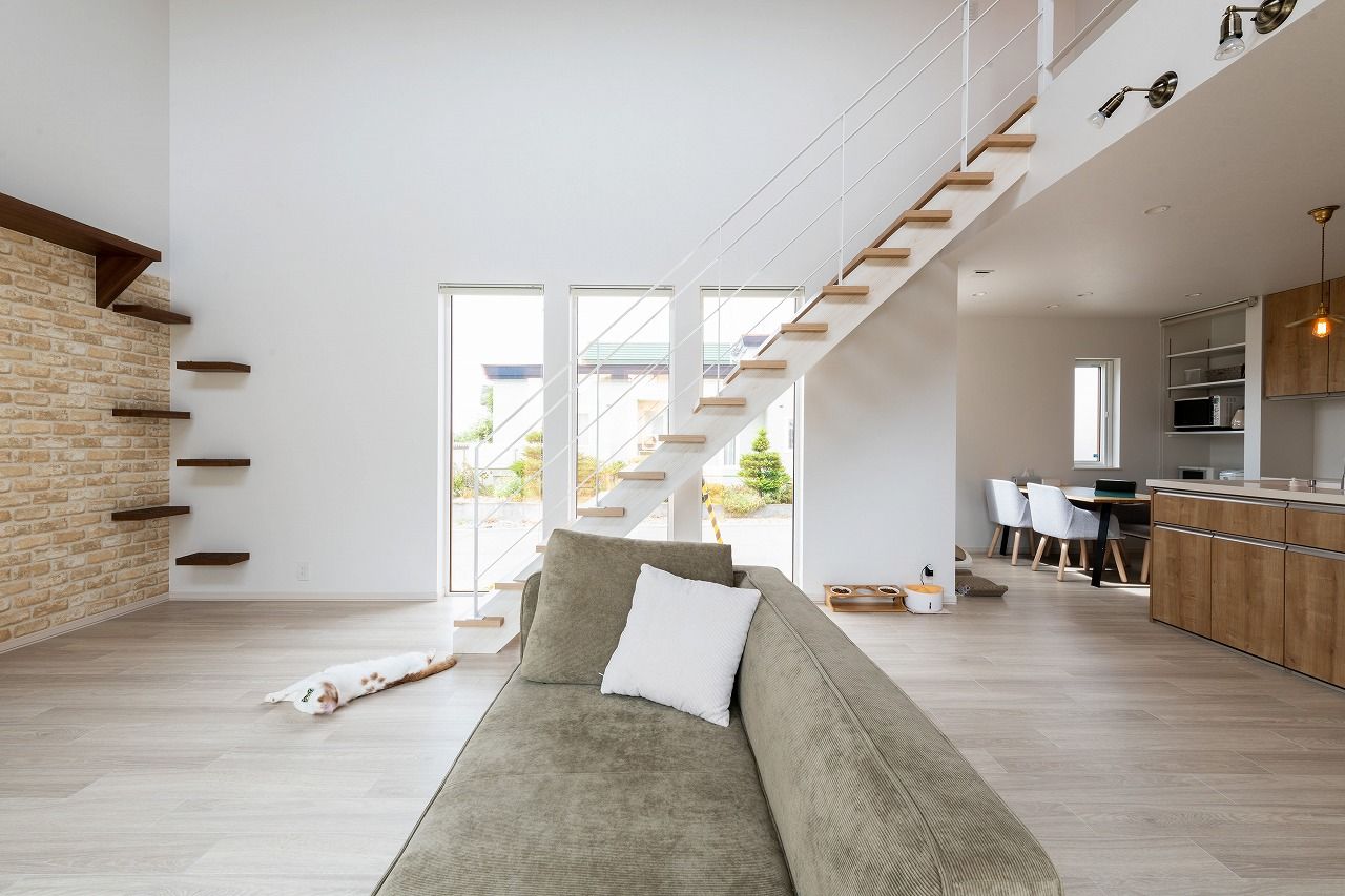 アーキテックプランニング 【2500～3000万円/間取り図有】キャットウォークなど愛猫も喜ぶスケルトン階段や吹抜けの開放感溢れる注文住宅の建築実例画像5