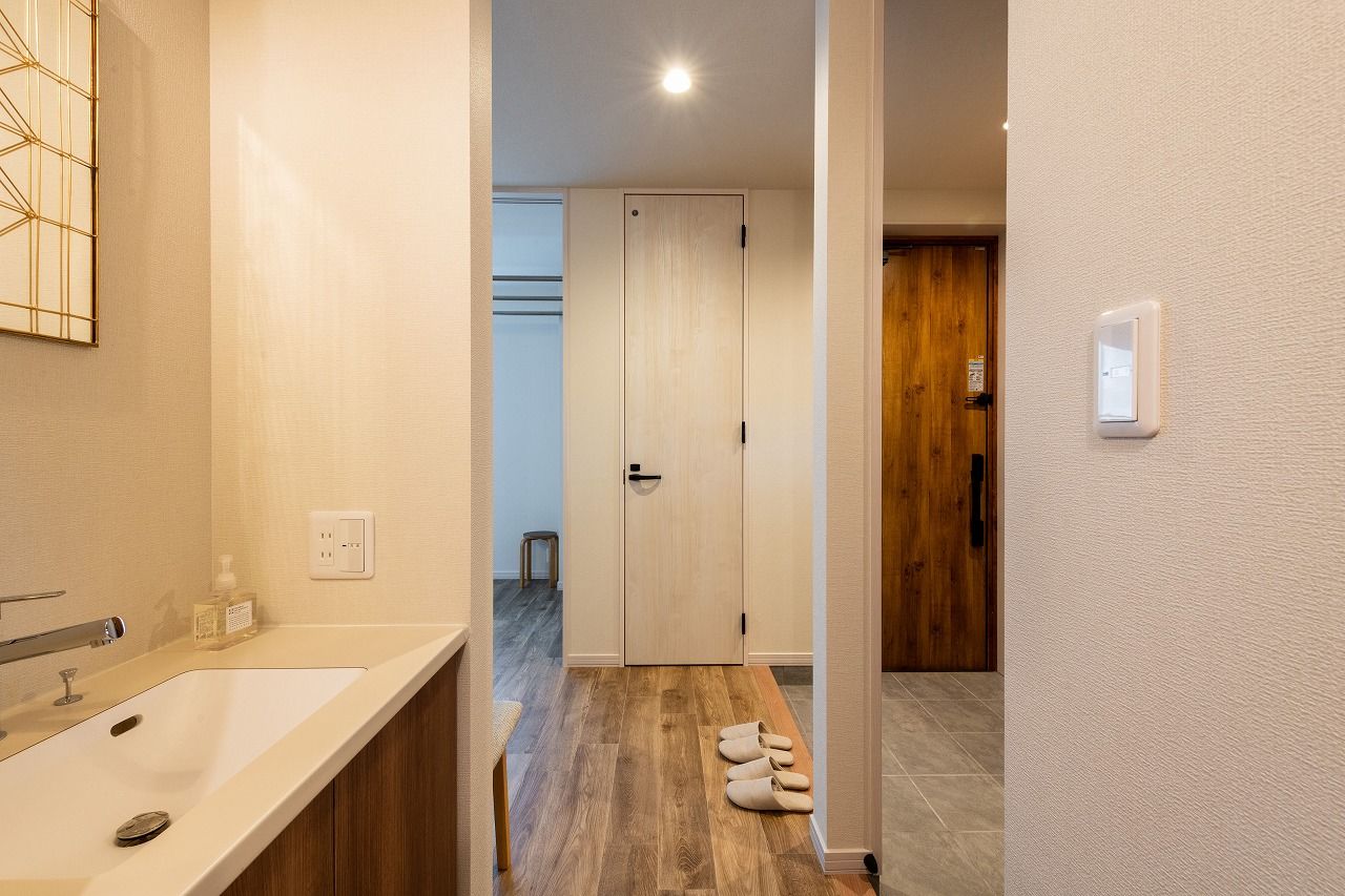 アーキテックプランニング [間取り図有]ナチュラルテイストの２階LDK。立地もこだわりも実現した駅近注文住宅。書斎などリモートワークにも対応の建築実例画像9