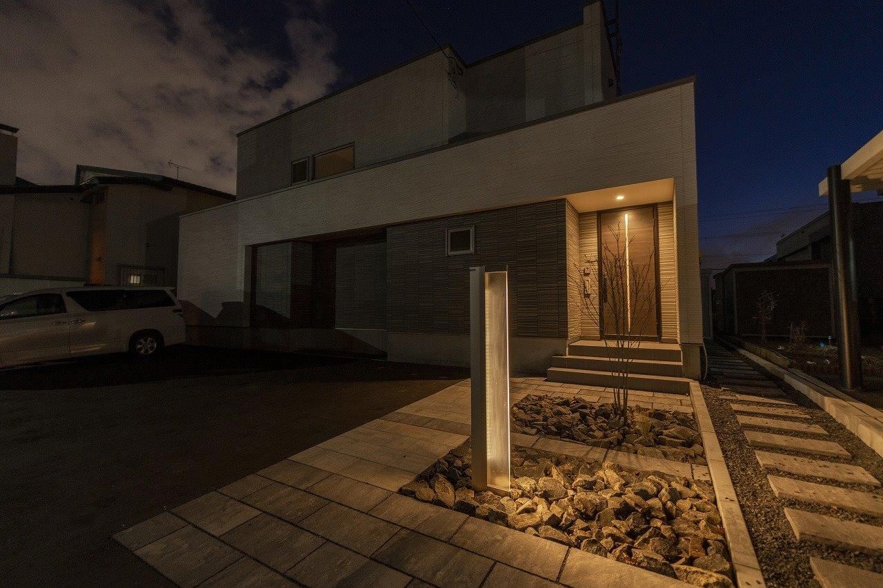 アーキテックプランニング [2000万円台/間取り図有]梁型フレームの外観デザインやおしゃれな内観に暮らしやすさの工夫も溢れるお住まいの建築実例画像10