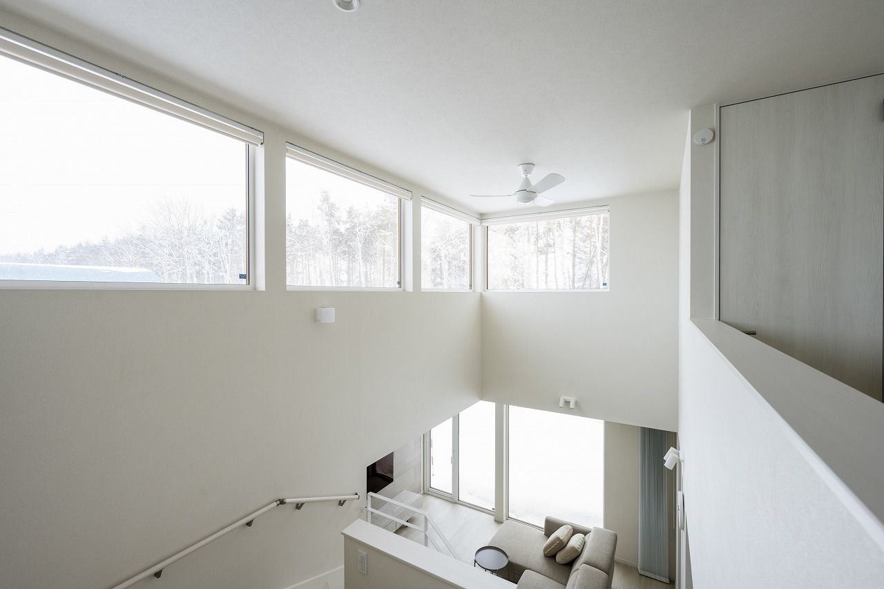 アーキテックプランニング 【南幌町/5人家族/5LDK間取図あり】ホワイト×グレージュで統一された開放感のある家の建築実例画像5