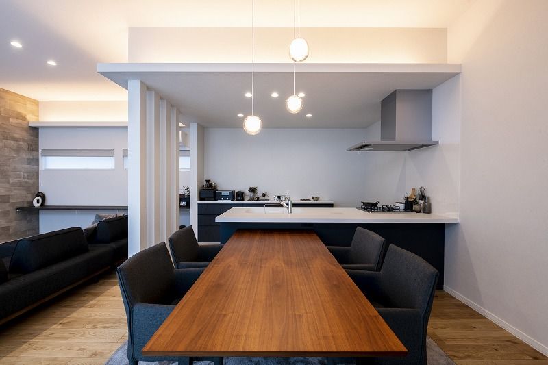 アーキテックプランニング 【ルームツアーあり/江別市/3217万円/3LDK間取図/33.07坪】ハイ天井や大きな窓で開放感を演出した平屋の建築実例画像9