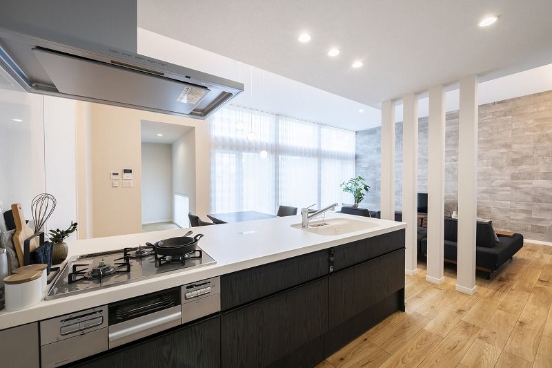 アーキテックプランニング 【ルームツアーあり/江別市/3217万円/3LDK間取図/33.07坪】ハイ天井や大きな窓で開放感を演出した平屋の建築実例画像11